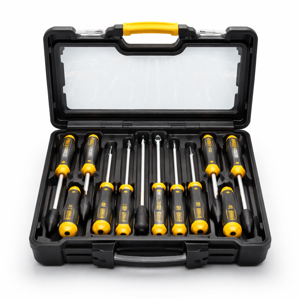 Coffret de 12 tournevis Stanley FatMax avec embouts magnétiques