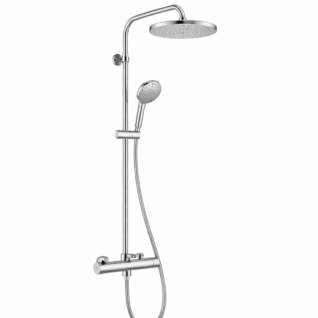 Colonne de douche thermostatique Grohe Rainshower System chromée