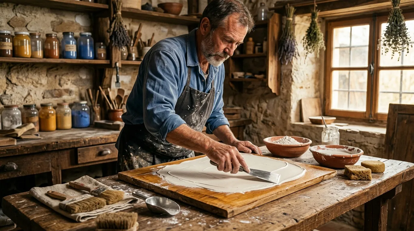 Plâtre sur bois : comment faire tenir et réussir l'accroche ?