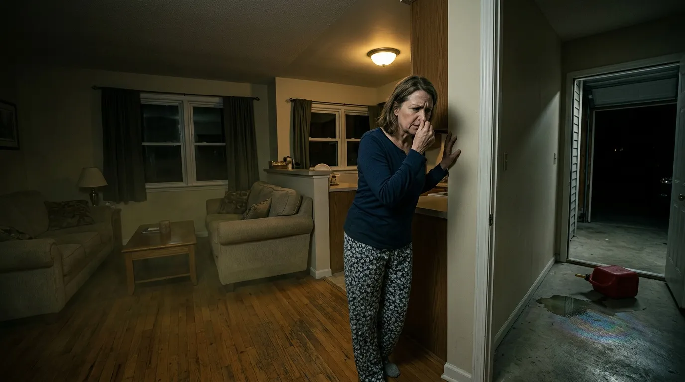 Odeur d'essence dans la maison : dangers et que faire