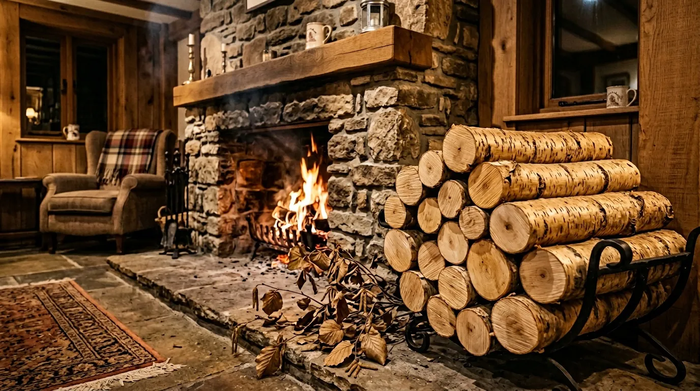 Bois de noisetier : un bon bois de chauffage ?