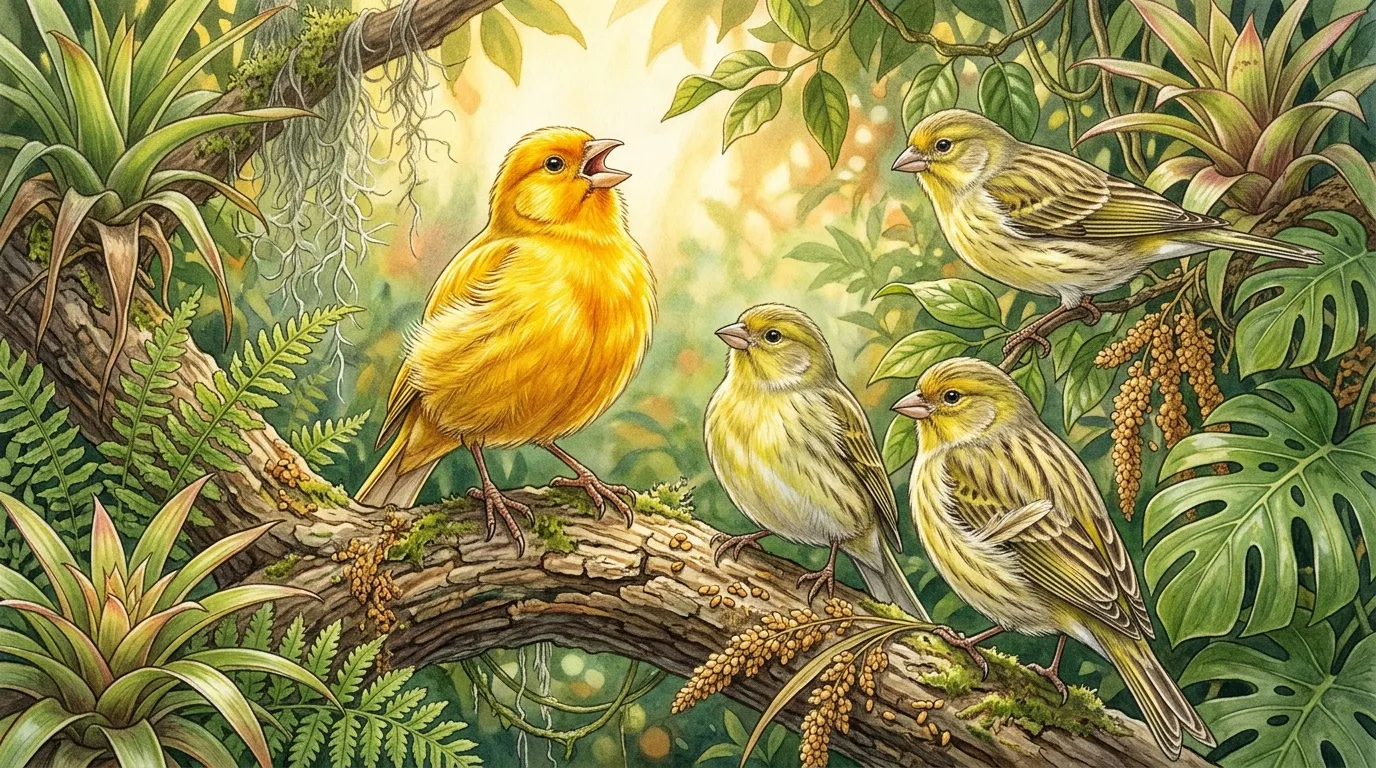 Combien de femelles canari pour un mâle : guide pratique