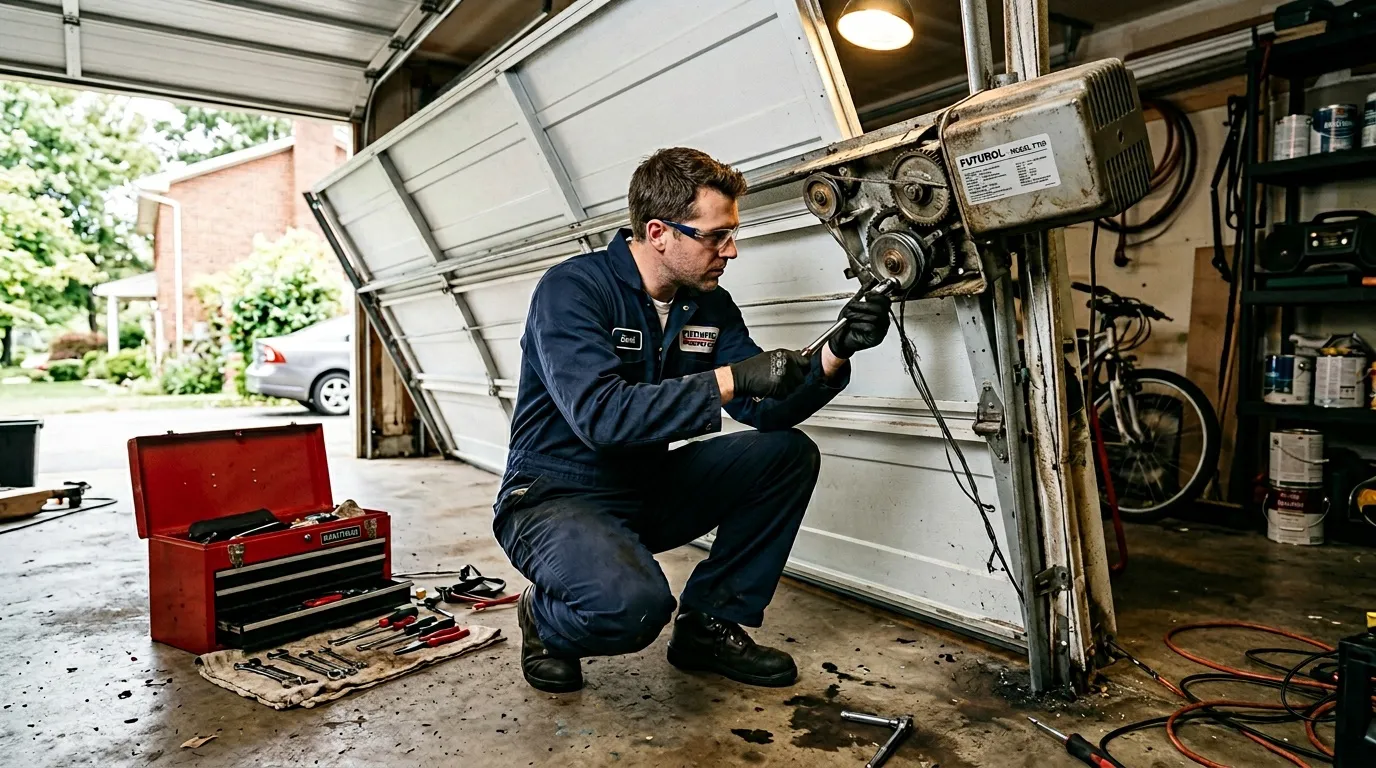 Problème porte de garage Futurol : que faire pour réparer ?