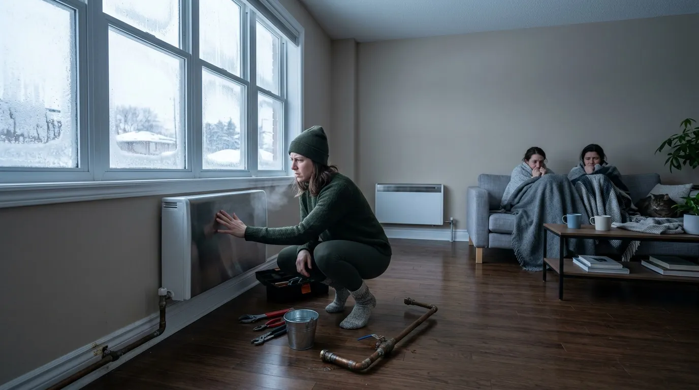 Plusieurs radiateurs ne chauffent pas : causes et solutions