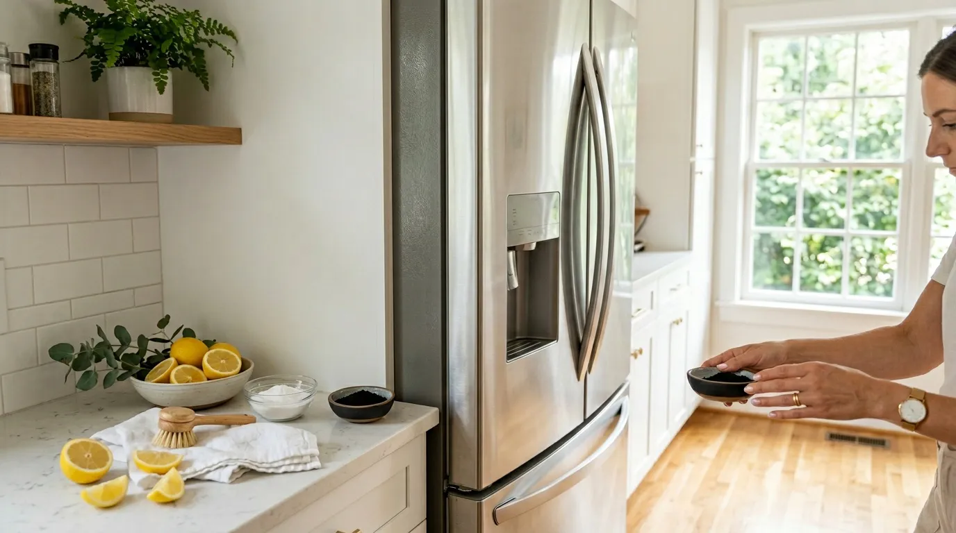 Mauvaises odeurs à l'extérieur du frigo : 6 astuces pour les éliminer