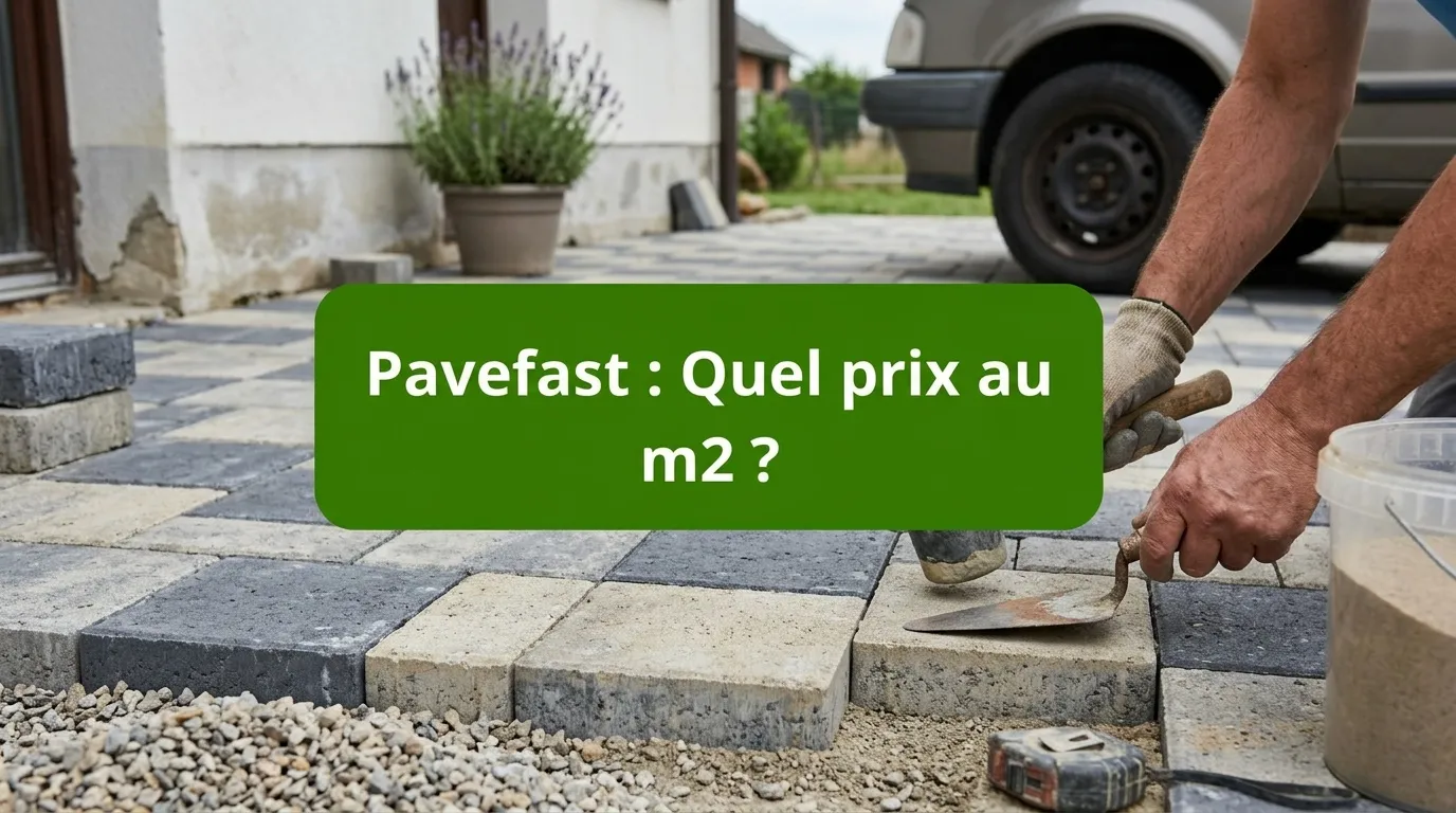 Pavefast prix au m² : tarif pose et matériaux