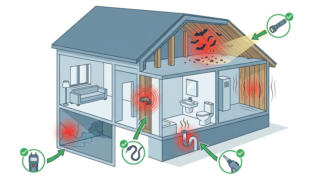 Inspection thermique maison détectant fuites chaleur