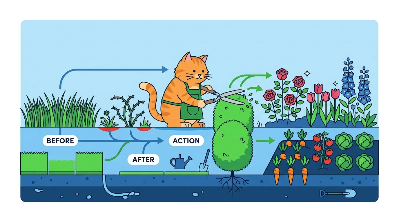 faire entretenir son jardin par un cat