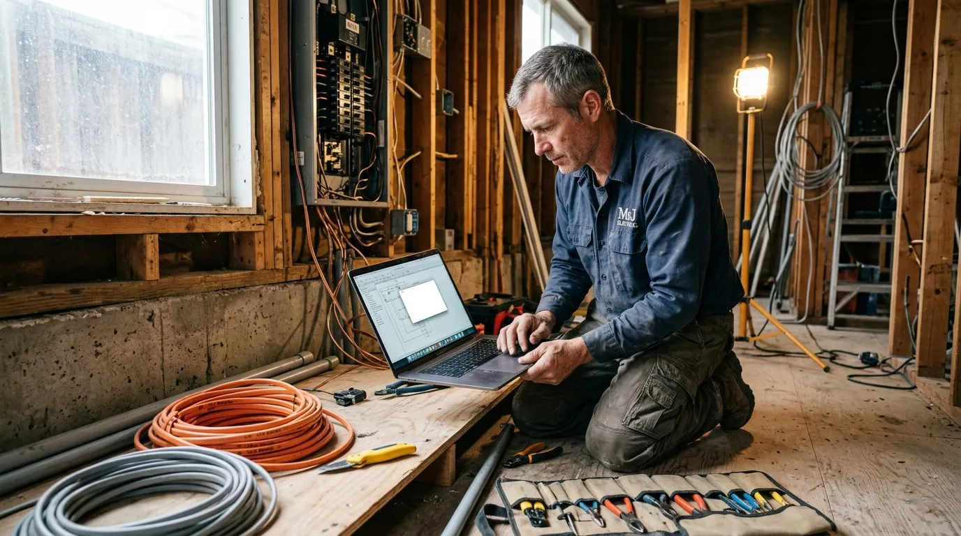 Chantier chrono : logiciel pour installation électrique domestique