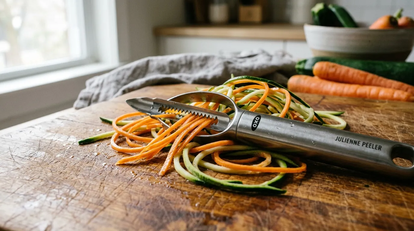 Éplucheur à julienne inox