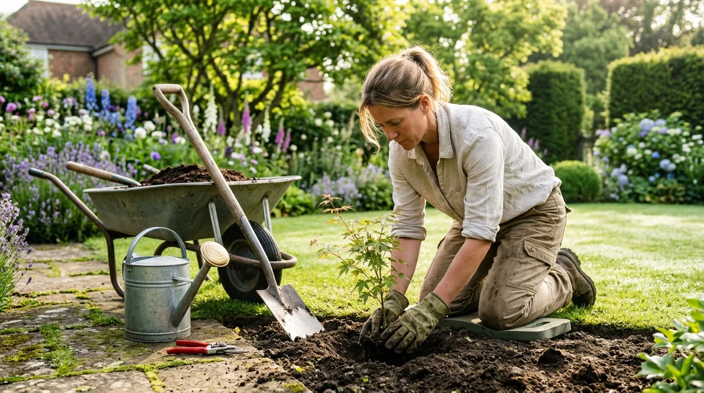 Comment aménager rapidement son jardin avec les bons arbres et les bons outils ?