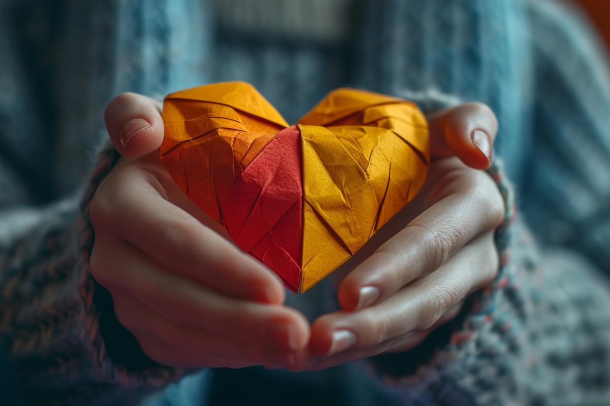 5 idées originales pour plier un cœur en papier facilement