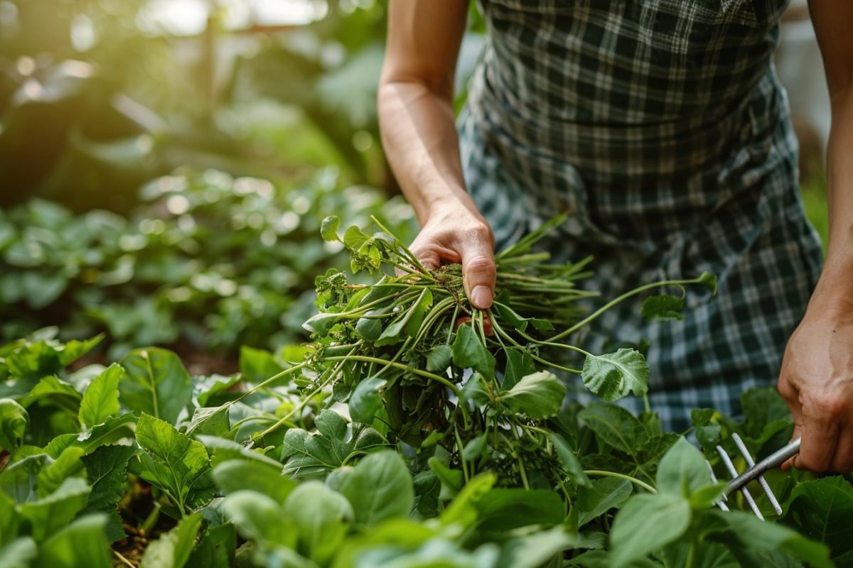 6 techniques efficaces pour recycler les mauvaises herbes au jardin