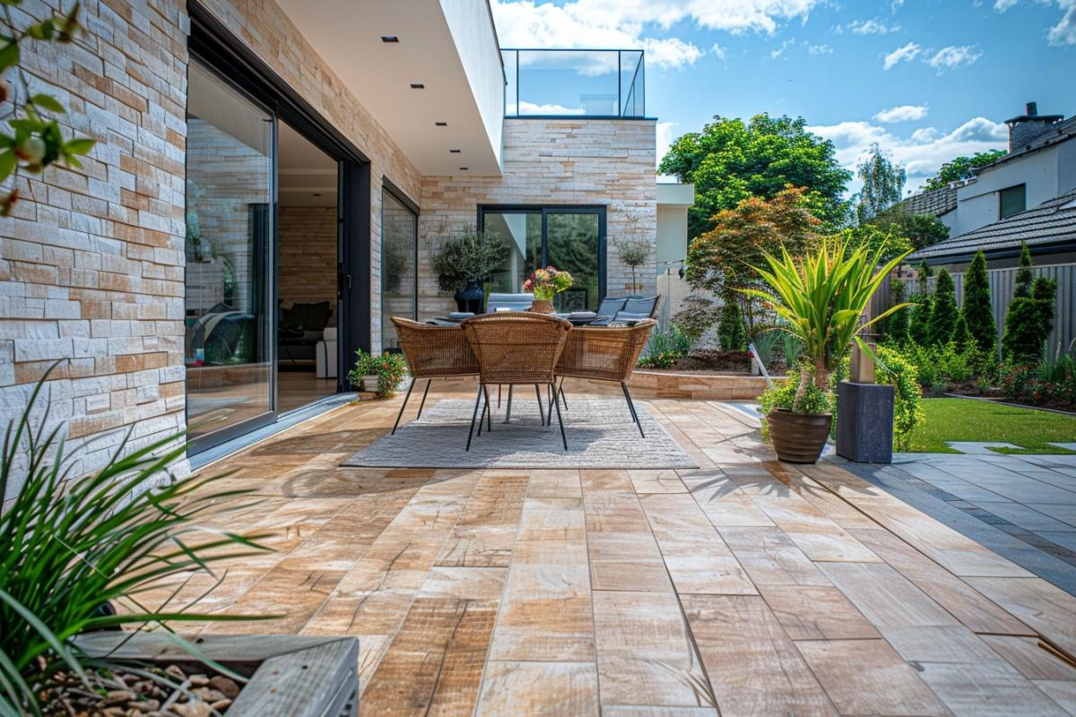 Agrandir une petite terrasse visuellement : découvrez l'astuce efficace