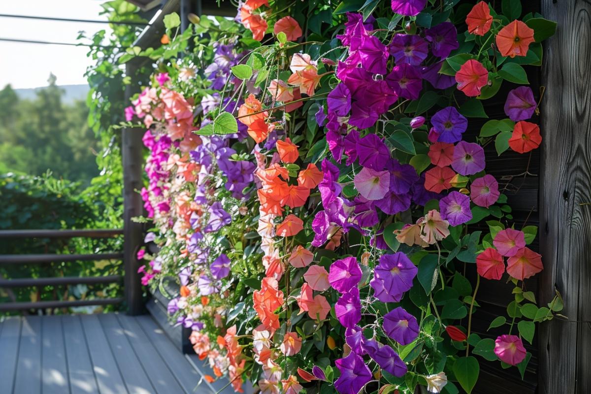 Ajoutez couleur à votre terrasse : Top plantes grimpantes colorées