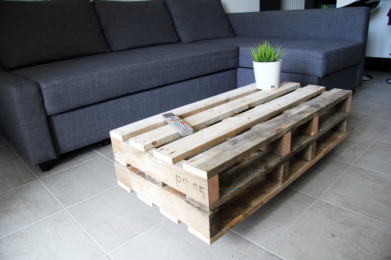 Avoir une table basse palette, c’est tendance !