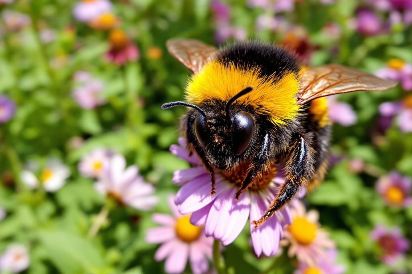 Bourdon géant : guide complet sur cet insecte volant aux caractéristiques uniques
