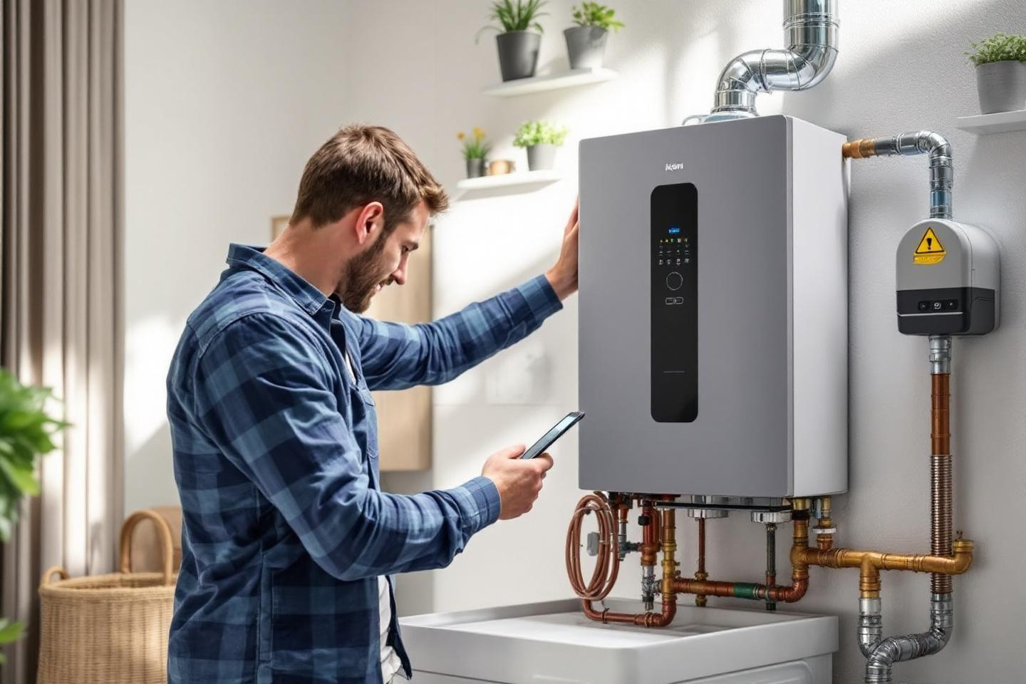 Branchement électrique chaudière gaz : norme et disjoncteur à choisir