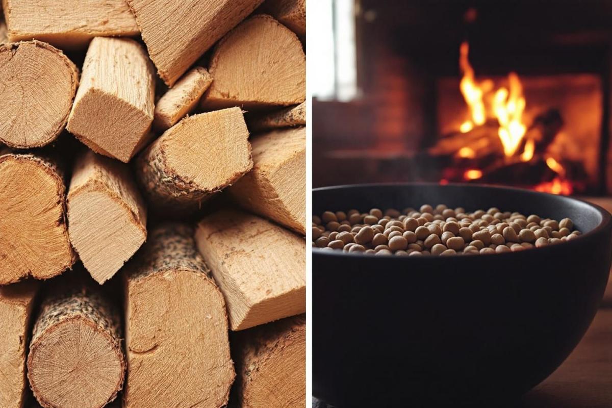 Bûches ou pellets : lequel domine vraiment le chauffage au bois ?