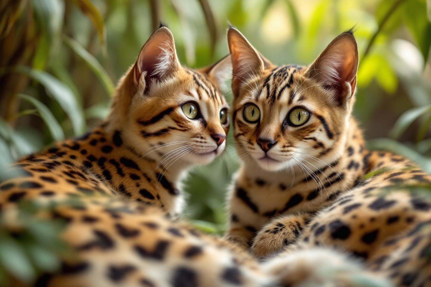 Chat savannah et serval : hybridation, caractère et idées d'adoption pour ces félins