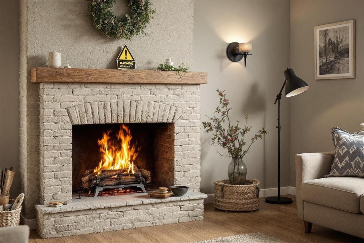 Chauffage : pourquoi vous ne devriez jamais laisser le foyer de votre cheminée ouvert