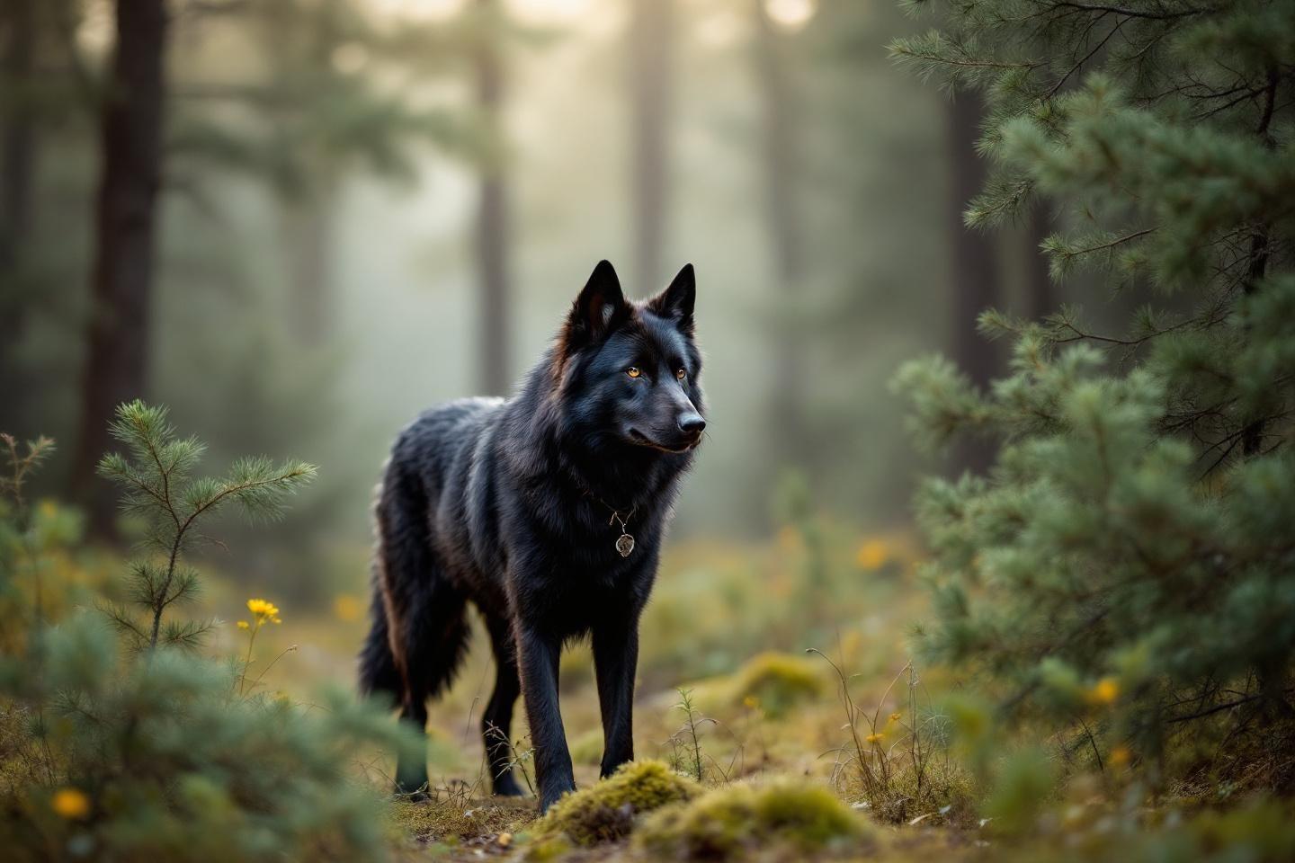 Chien loup européen noir : informations, élevage et réservation de chiots