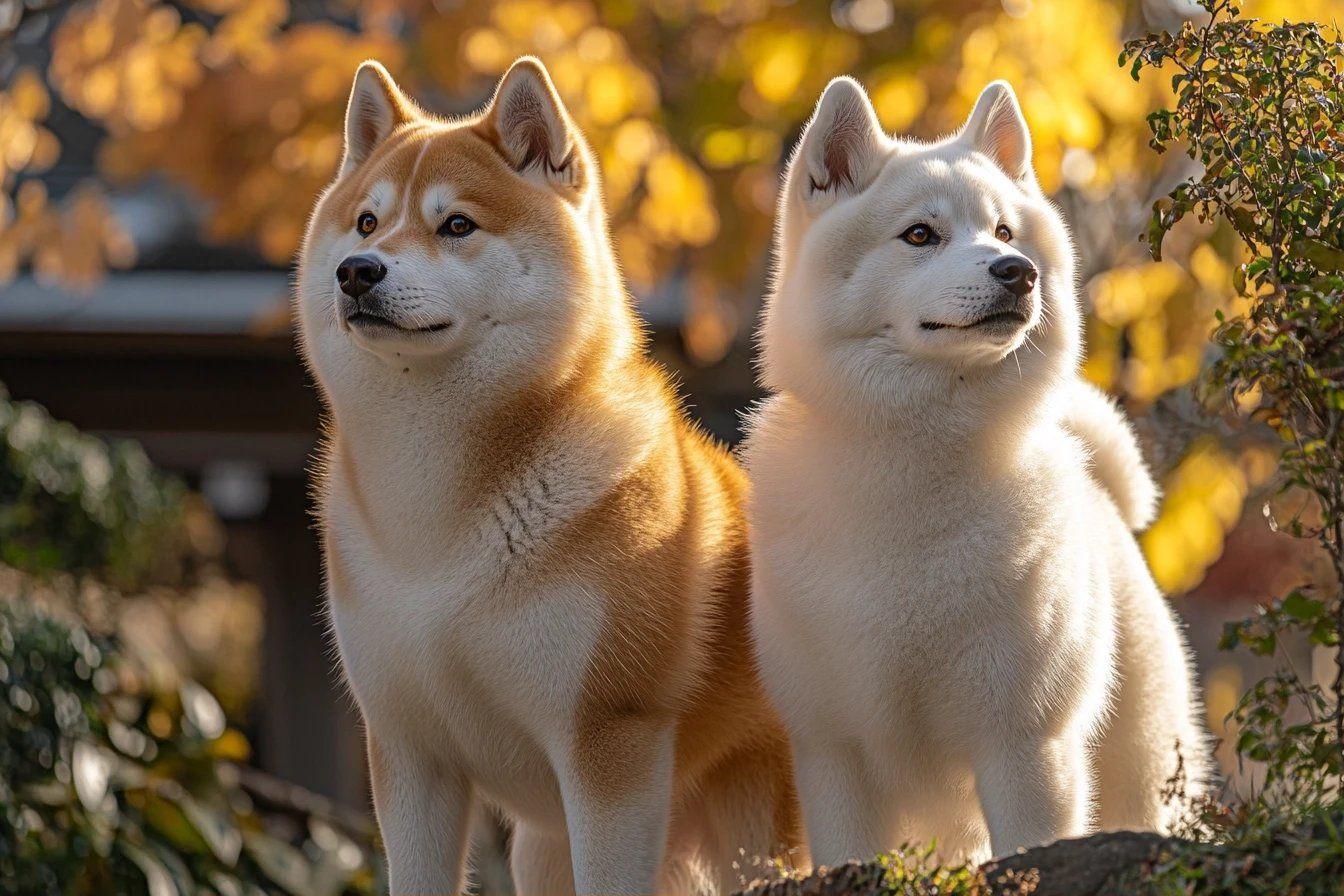 Chiens de garde japonais : les races akita inu et shiba inu, caractères et origines à découvrir