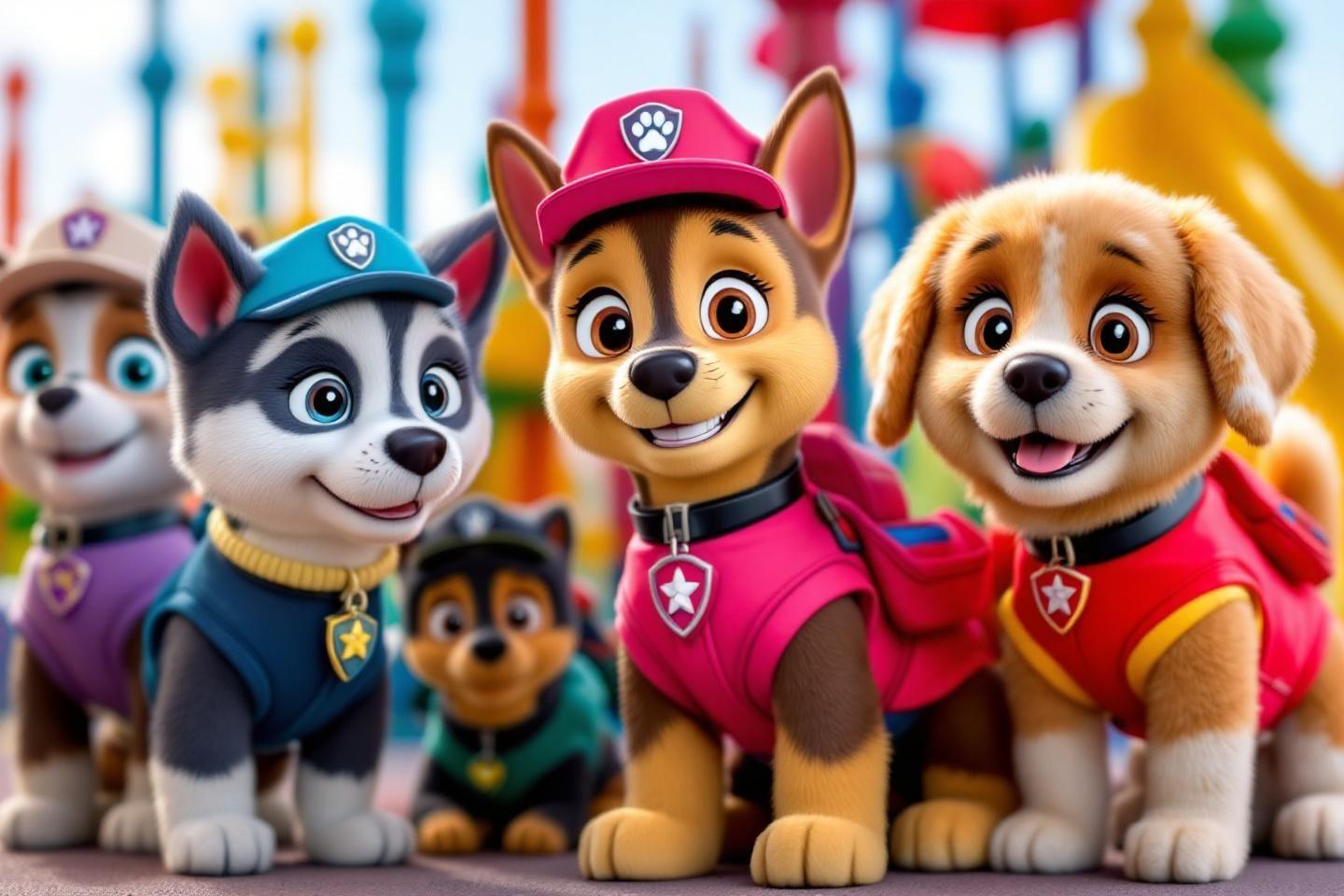 Les chiens de la Pat' Patrouille : noms, races et héros de la série