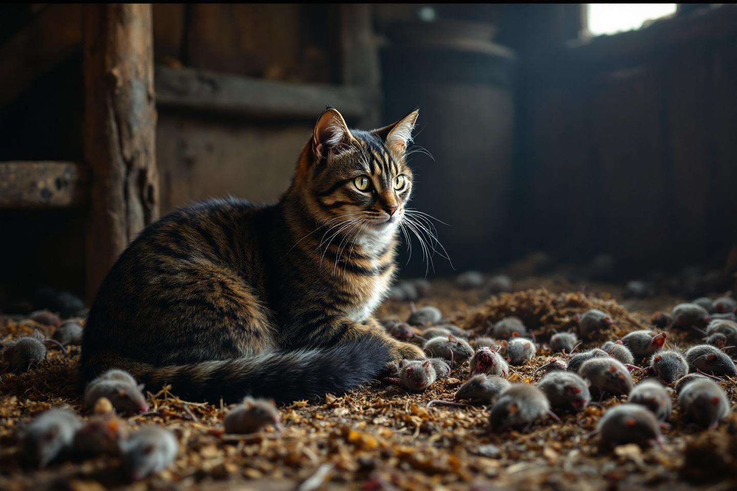 Combien de souris un chat mange-t-il par jour : guide complet pour bien nourrir son chat