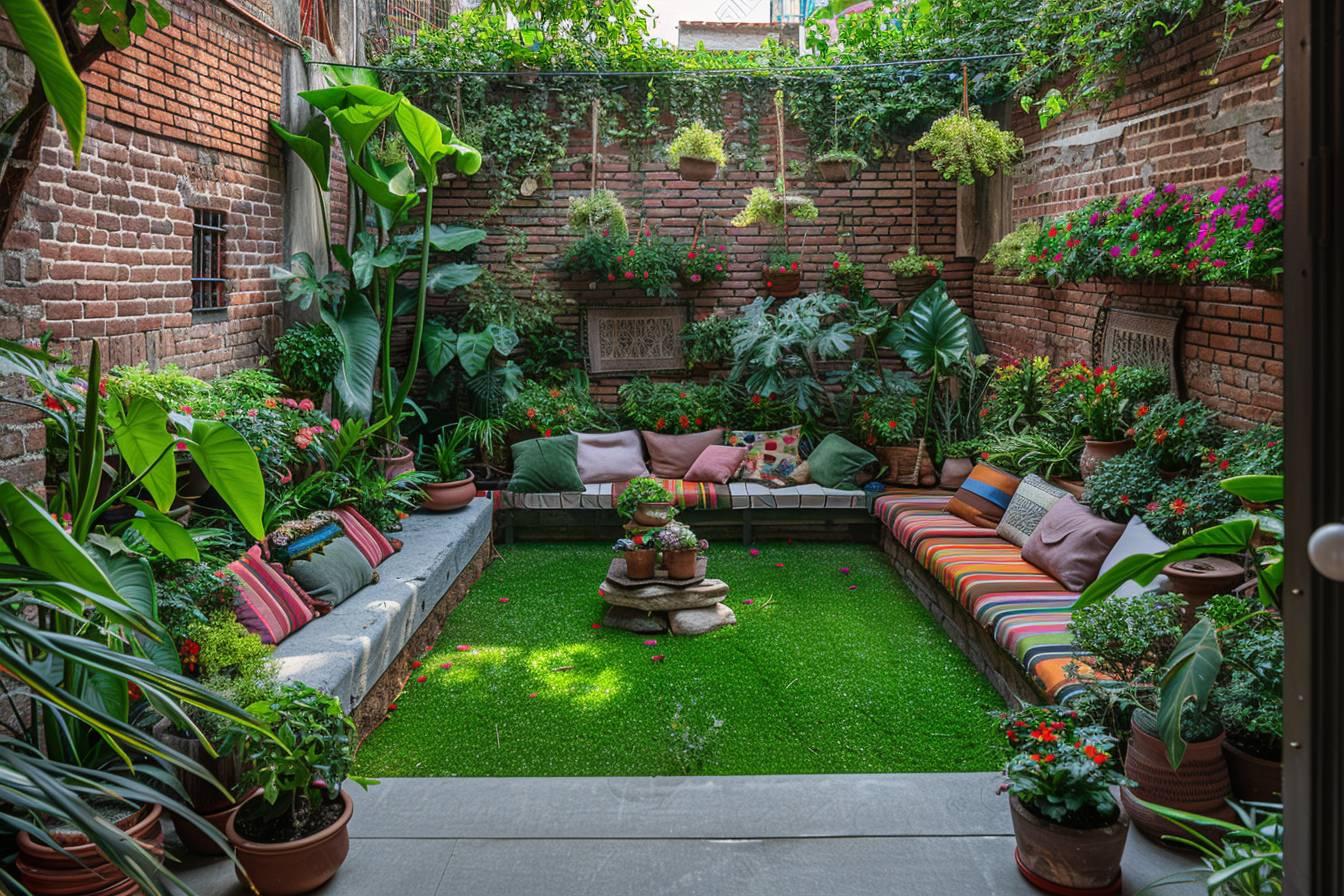 Comment aménager un petit jardin de 10m2 : astuces et idées pour optimiser l'espace extérieur