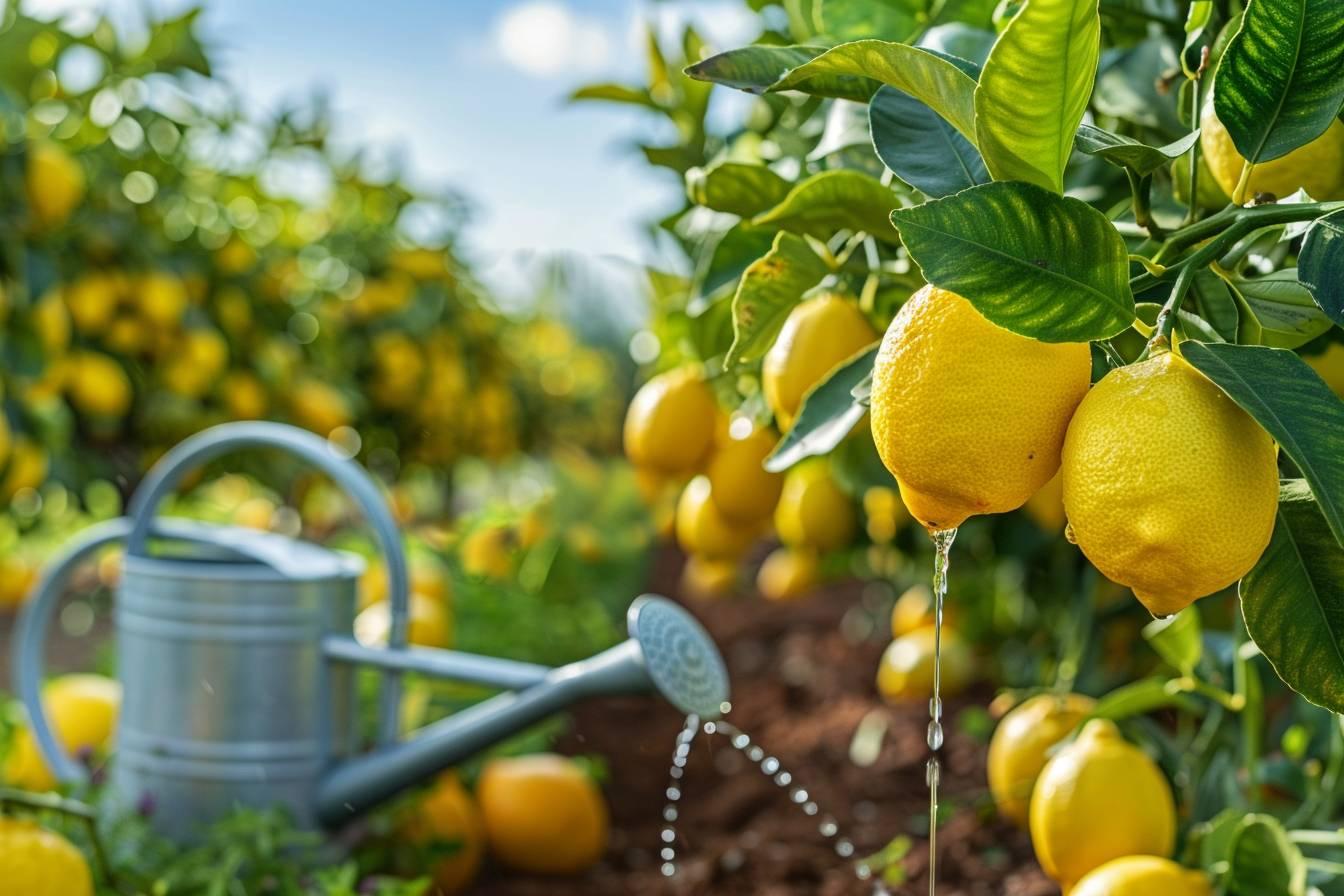 Comment bien arroser votre citronnier ?