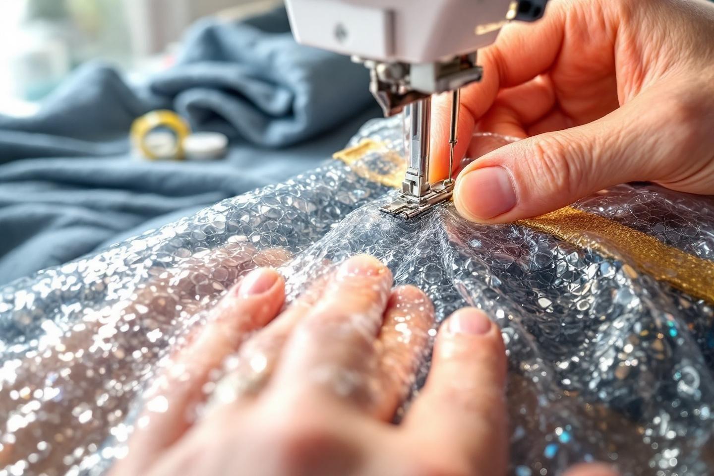 Comment coudre une bâche à bulle : guide étape par étape facile