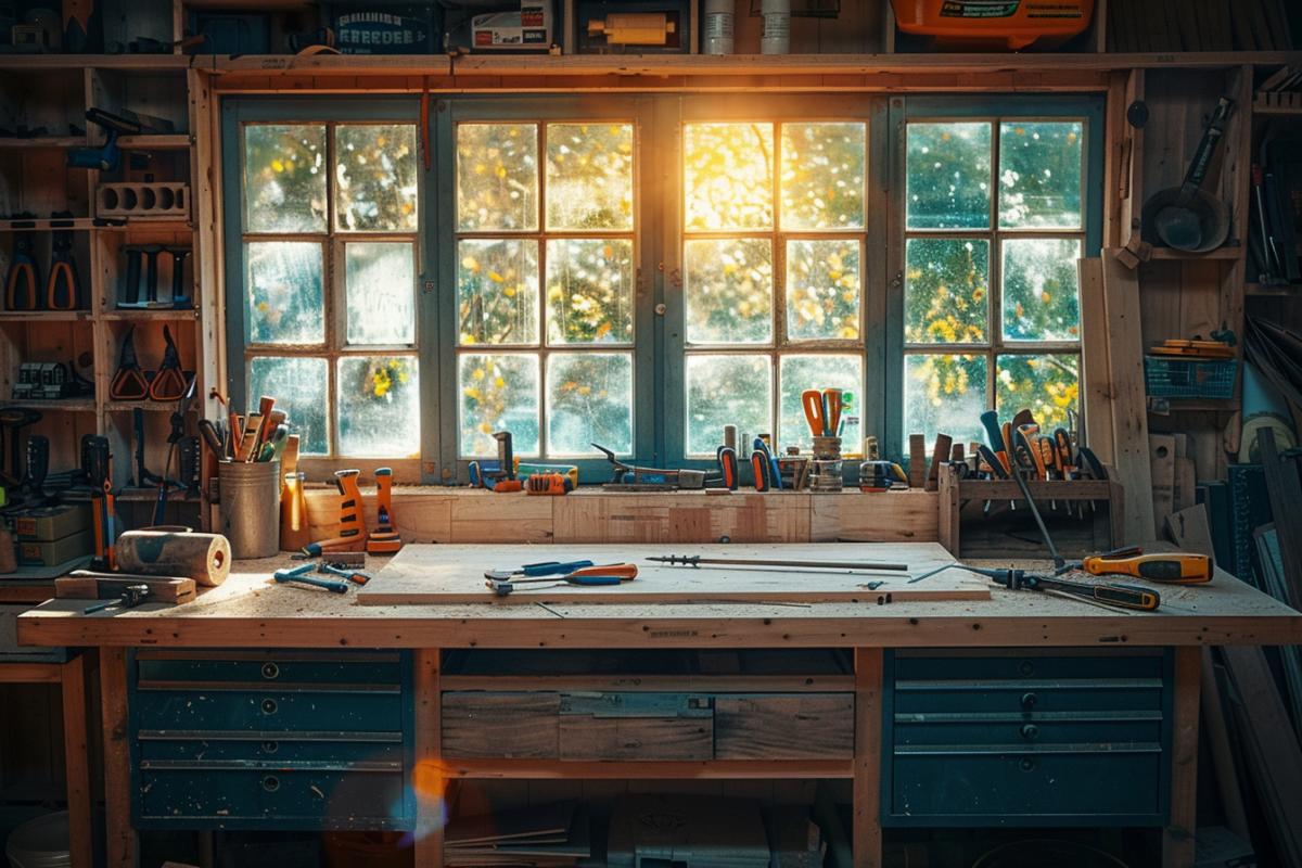 Comment fabriquer son établi soi-même : un résultat complet et sympa !