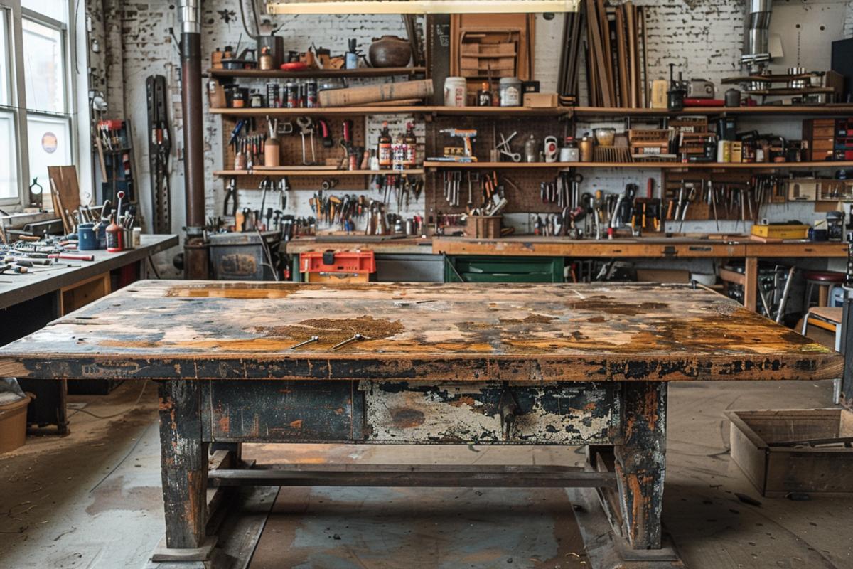 Comment fabriquer son établi soi-même : Tuto facile et pratique