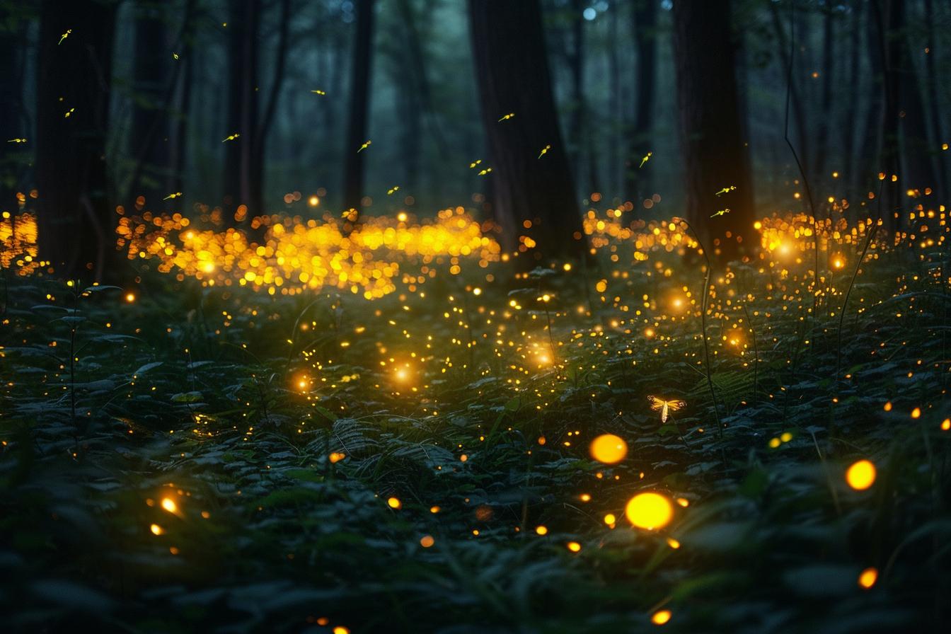 Comment observer les vers luisants et lucioles en déclin ?