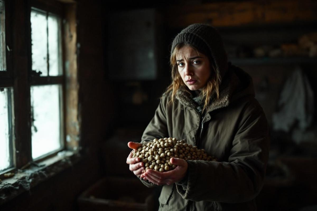 « Comment on aurait pu savoir??» : leurs pellets stockés depuis le dernier hiver sont pratiquement inutilisables !