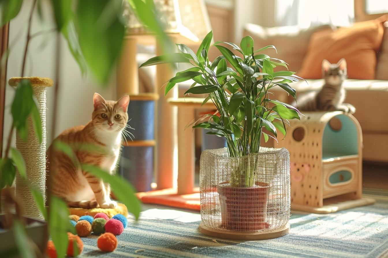 Comment protéger vos plantes d'intérieur contre les chats curieux ?