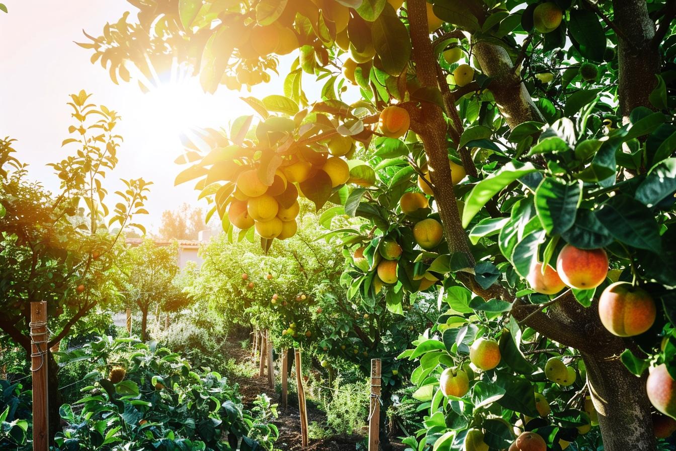 Comment réussir la taille des fruitiers à noyaux pour une récolte abondante