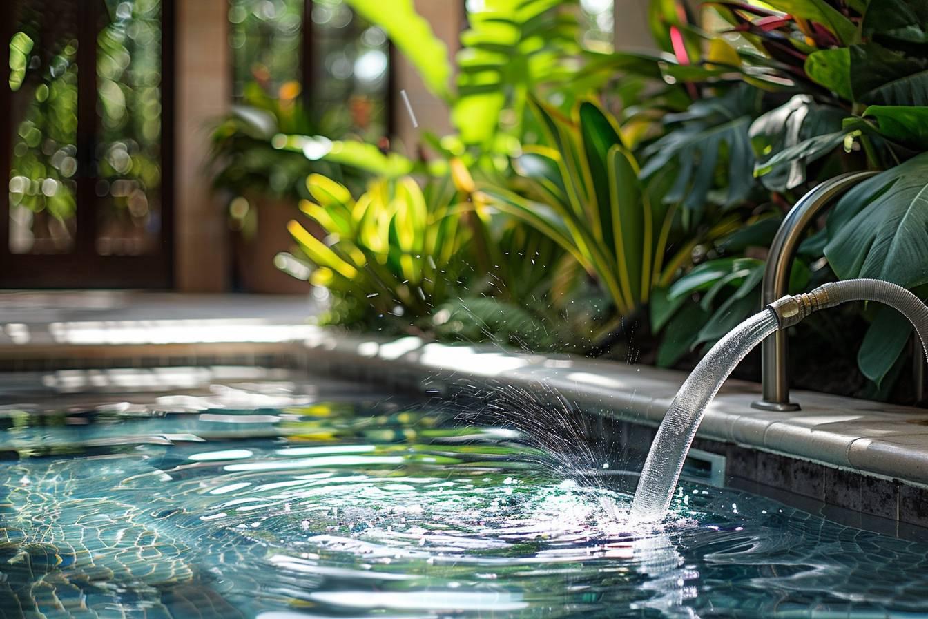 Comment vider une piscine avec un tuyau ?