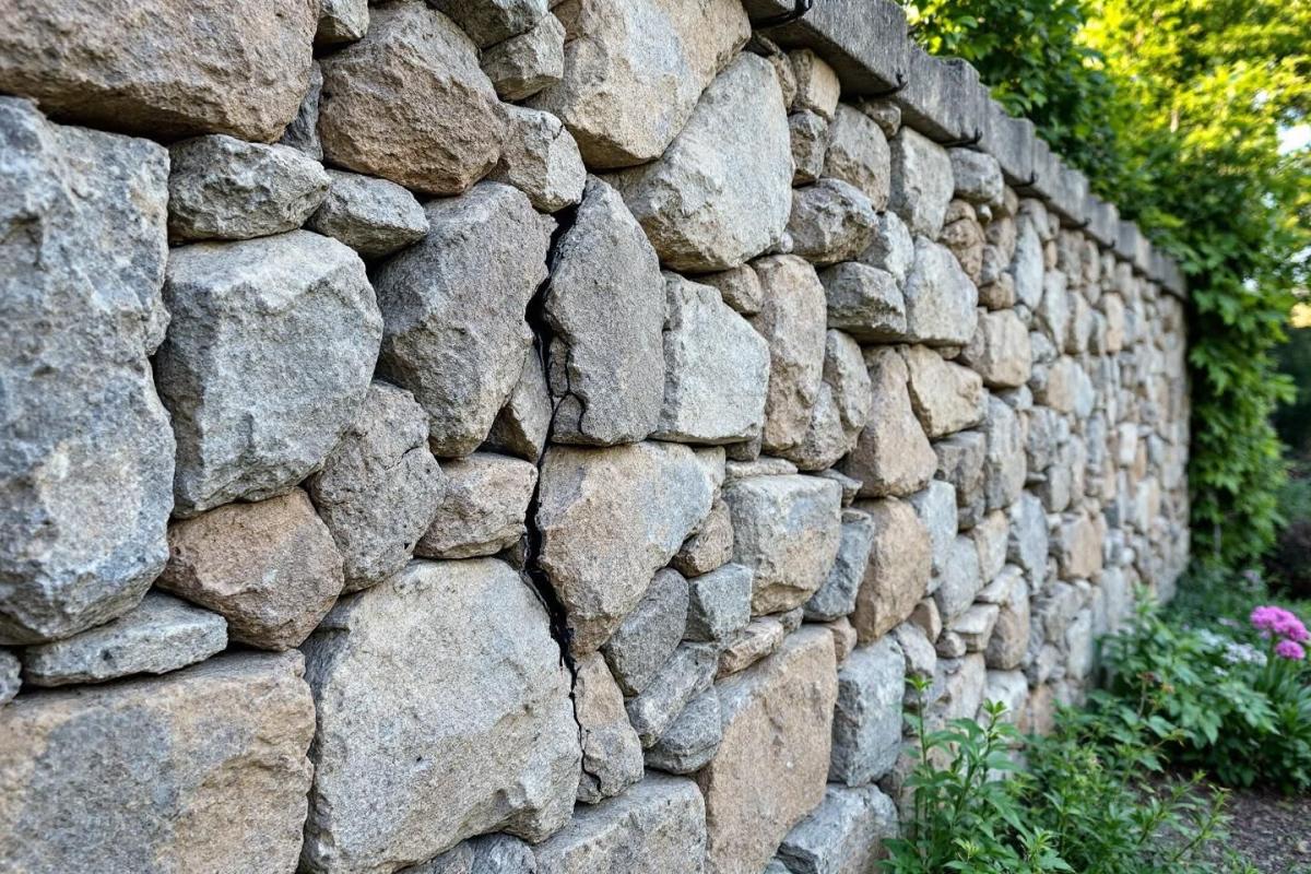 Consolider un mur en pierre qui penche : 4 techniques efficaces