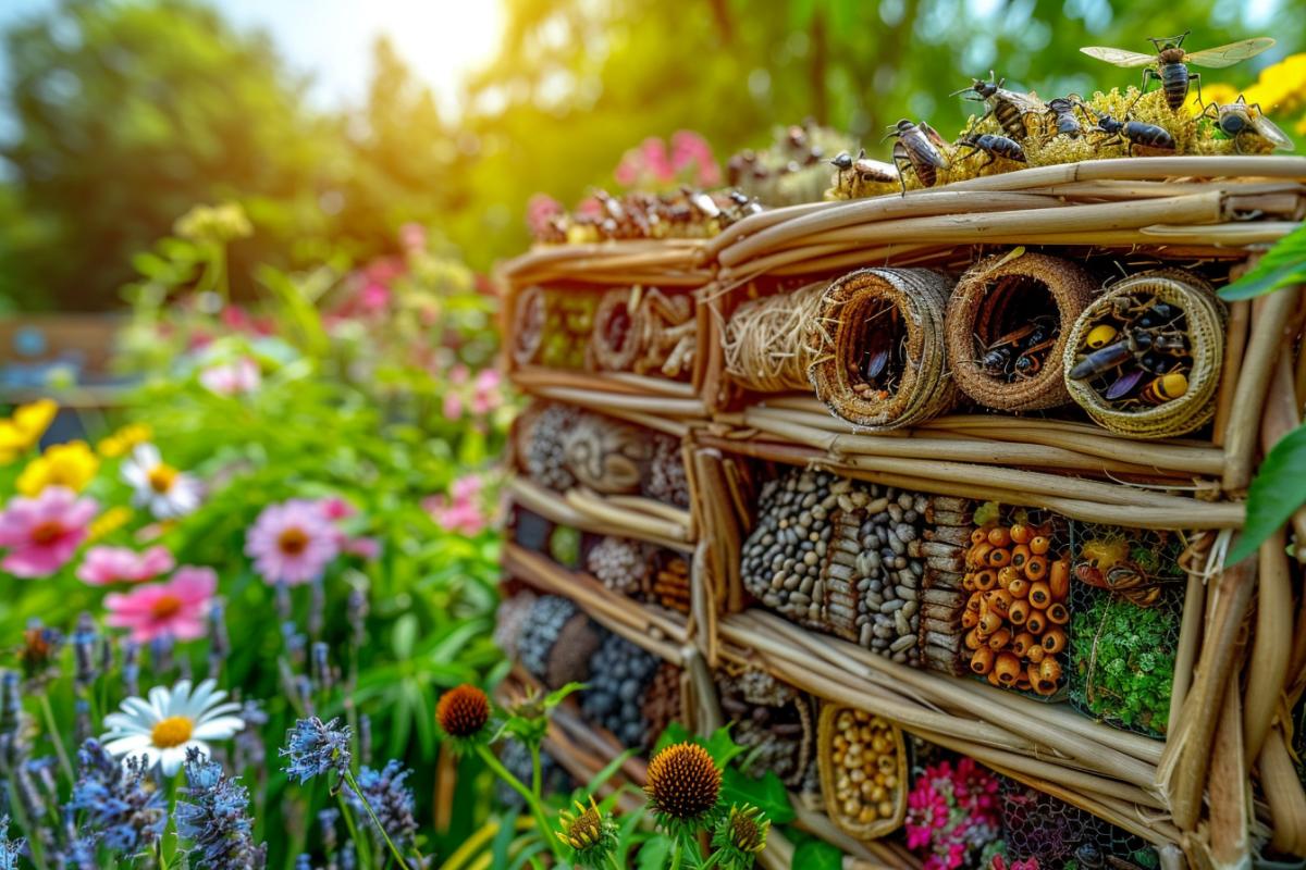 Construire un hôtel à insectes : un guide pour booster la biodiversité
