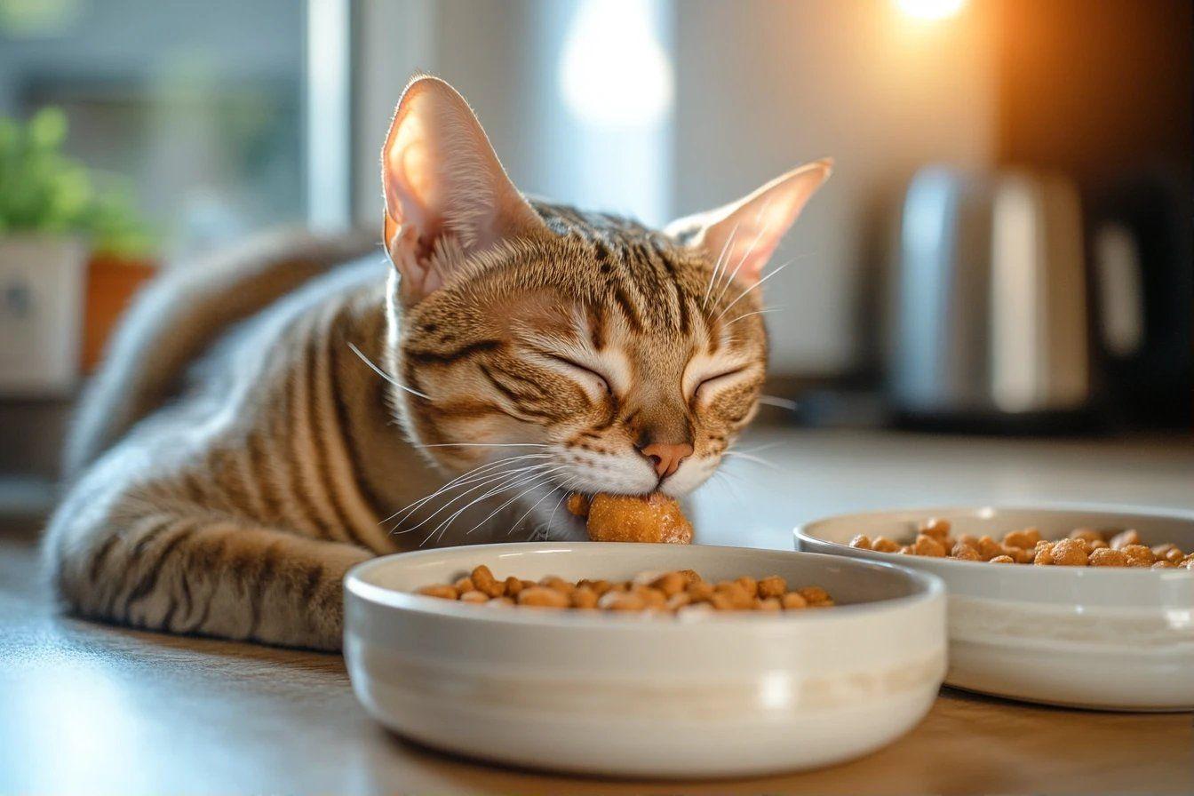 Croquettes pour chat adulte stérilisé - nourriture à base de poulet pour votre félin