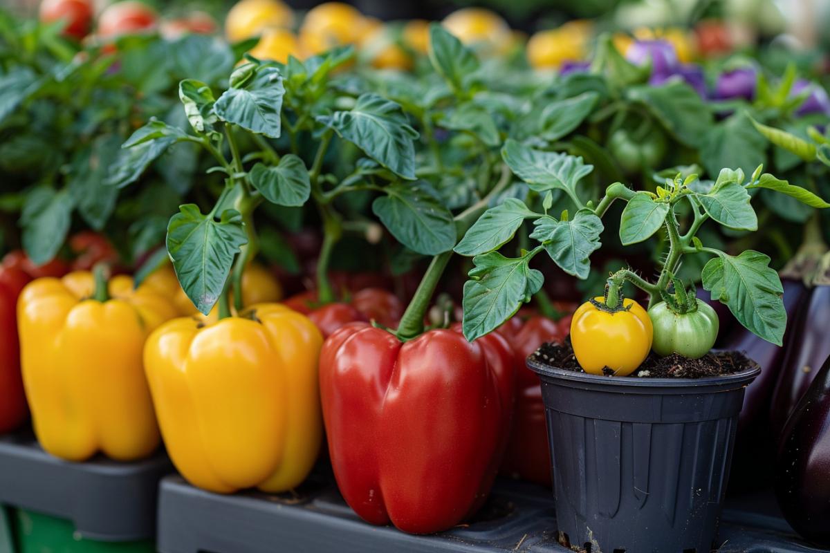 Cultivez en pots : tomates, poivrons, aubergines facilement et efficacement