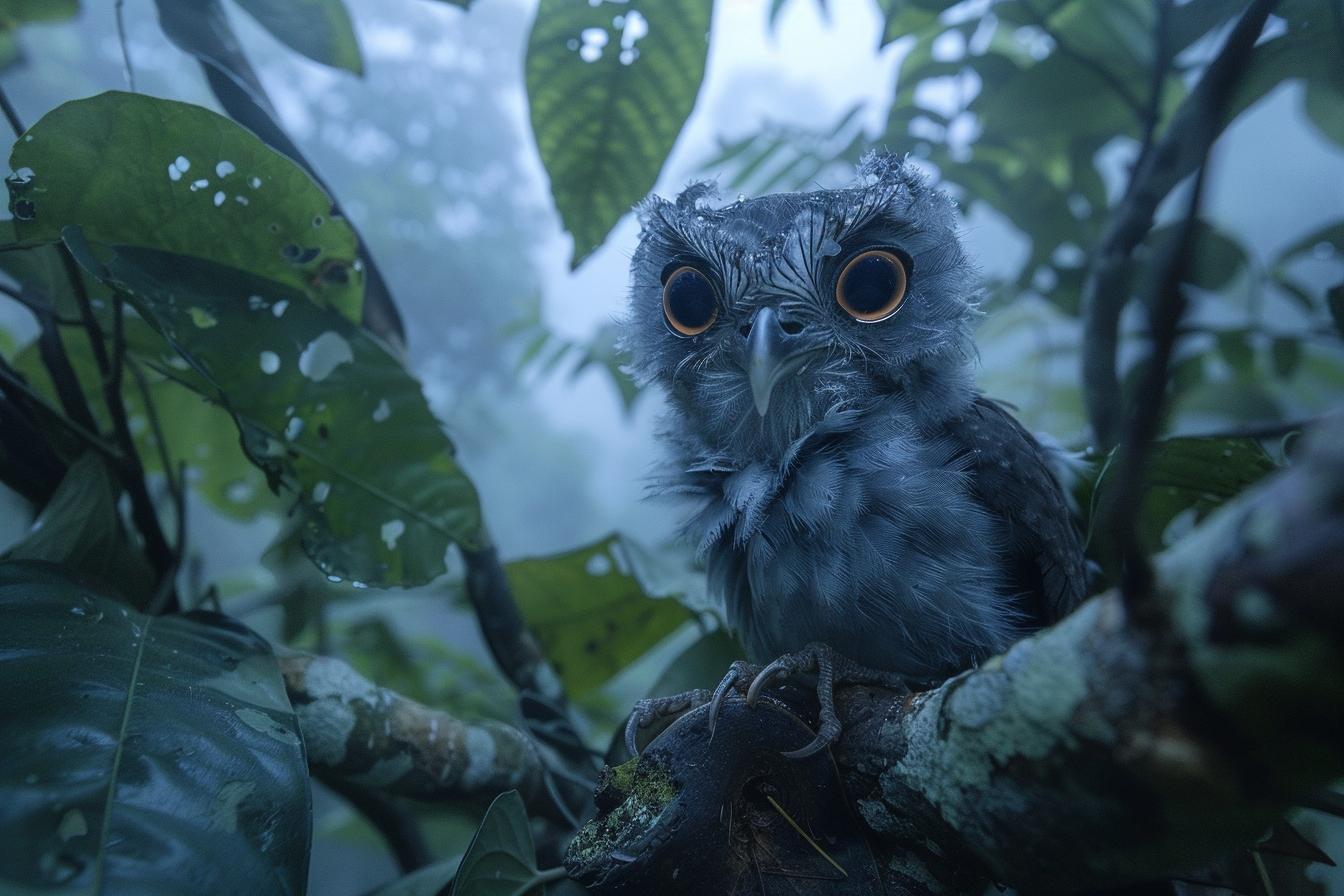 Découvrez le grand Ibijau potoo : comportement, habitat et conservation