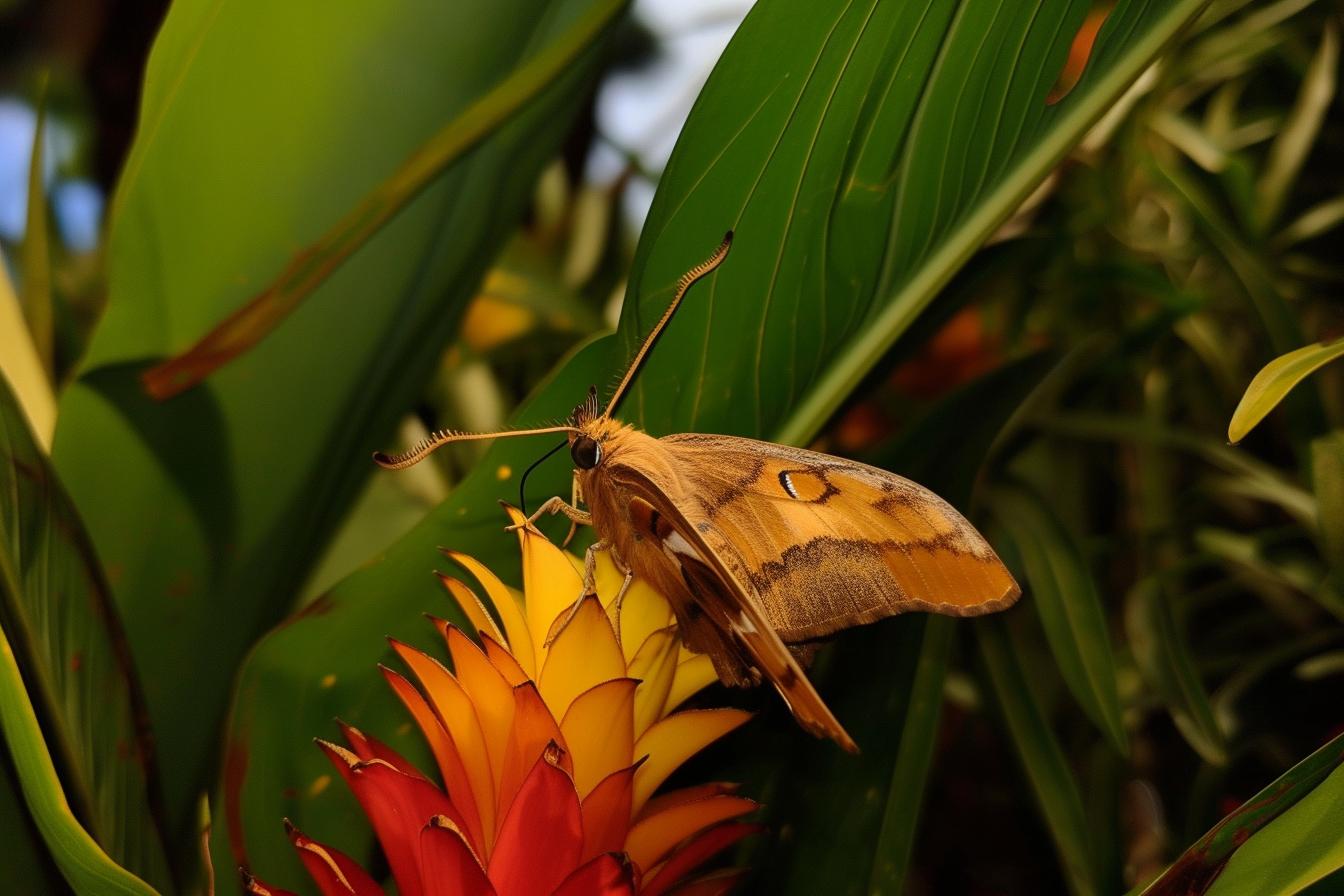 Découvrez le papillon qui imite un colibri en France