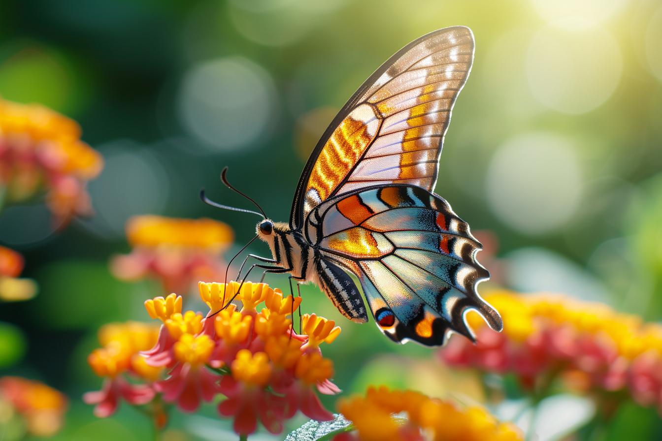Découvrez le papillon qui imite un colibri en France