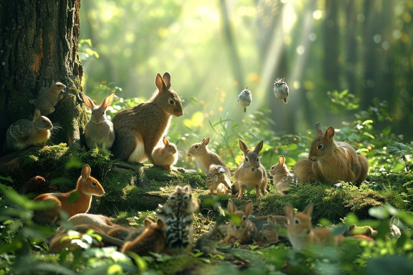 Découvrez les animaux de la forêt : types, comportements et conseils d'observation
