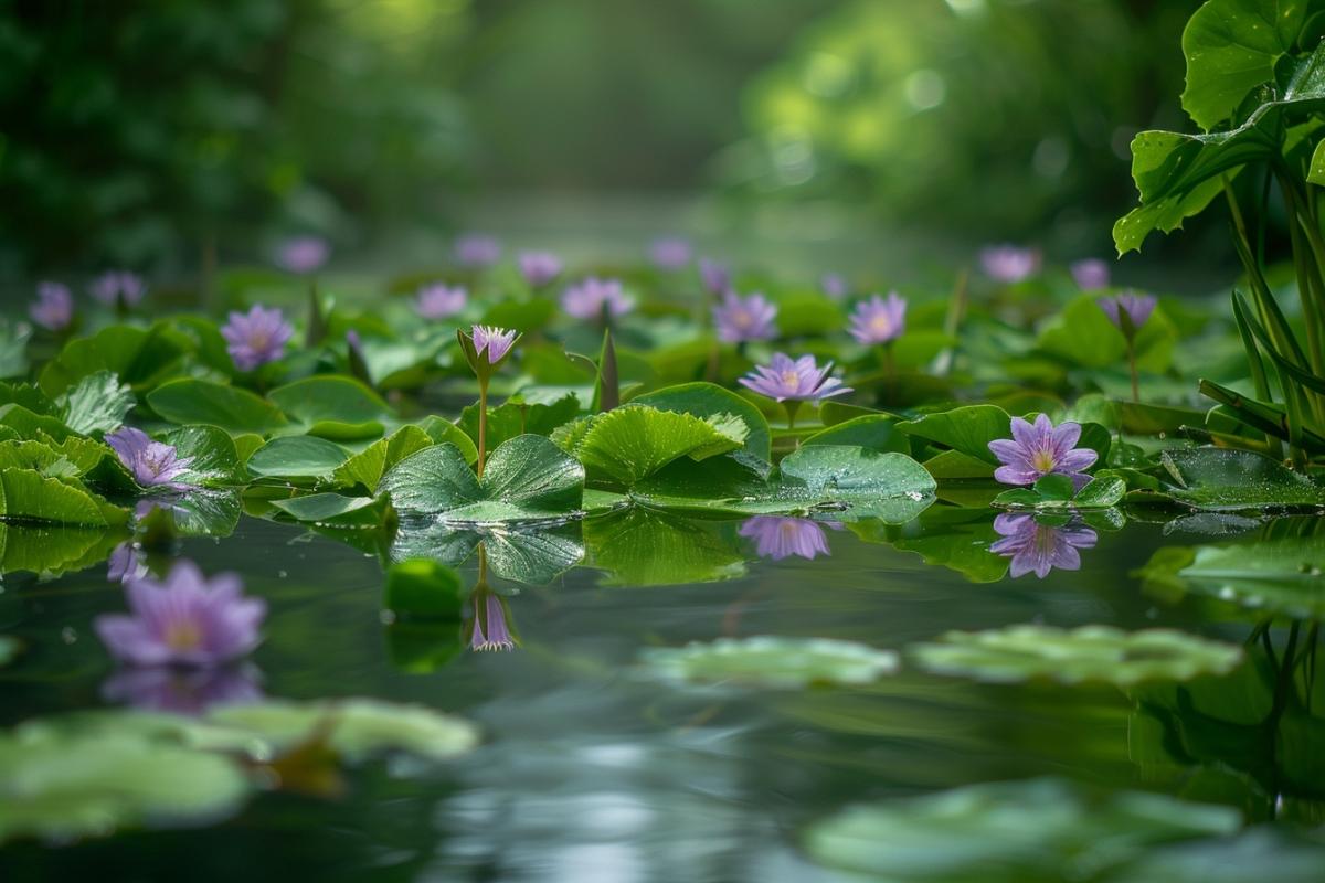Découvrez pourquoi la jacinthe d'eau est considérée la plante aquatique la plus utile