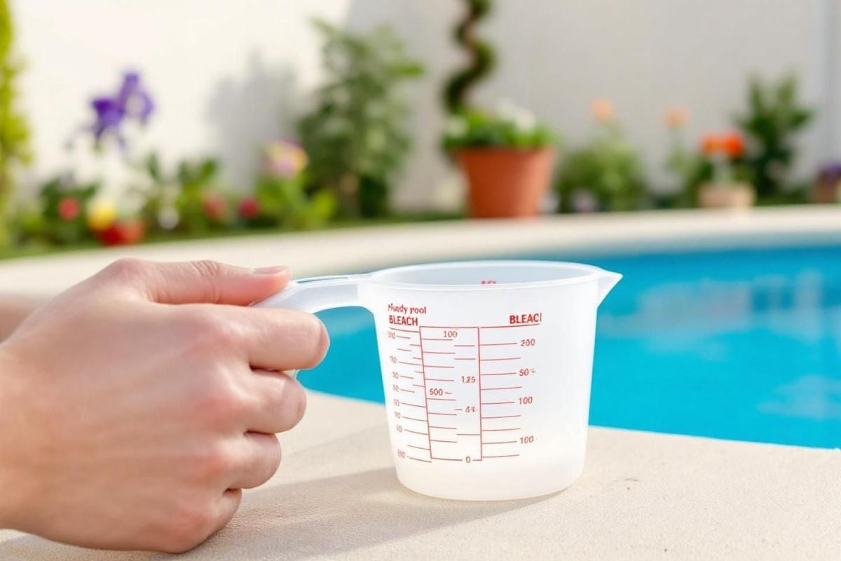 Dosage eau de javel pour piscine de 50 m³ : guide complet