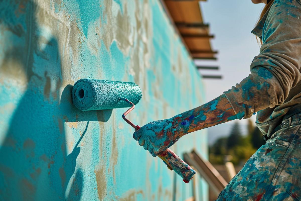 Enduire un mur en parpaing au rouleau: méthode facile